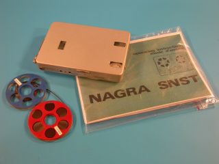 Nagra Snst Mini Spy Tape Recorder - Israeli Government Issue