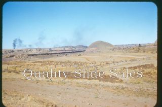 Cf266 Orig.  Slide Union Pacific Turbine Action At Dale,  Wy On 10 - 2 - 56