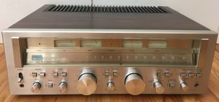 Sansui G - 7500 Receiver In Sansui Cabinet Professionally Serviced 9/2019