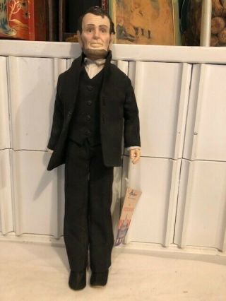 Abe Lincoln Effanbee 17 " Doll