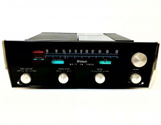 McIntosh MR 77 FM Tuner One Owner AUDIOPHILE SERVICED A,  NEAR COND 2