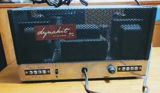 Dynaco Dynakit St - 70 Stereo Tube Amplifier Amp