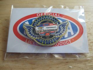 2019 Nhra Indianapolis 65th Annual U S Nationals Chervolet Official Hat Pin