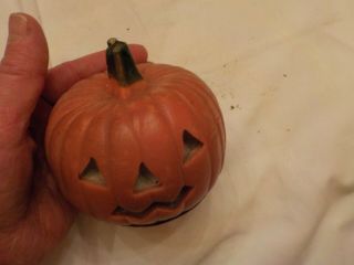 Vintage Gurley Halloween Pumpkin Candle Made In Usa