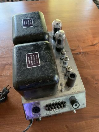 Mcintosh Mc 40/40 Watt Mono Tube Power Amplifier - Barn Find,