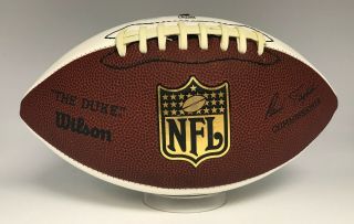 Boomer Esiason Signed NFL Wilson The Duke Football Bengals Jets Auto JSA 2