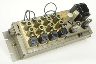 4 RCA MI - 9362 Tube Audio Pre - Amp Amplifier & Power Supply Ampex Altec Lansing 2