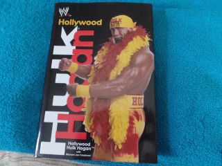Hulk Hogan Autographed Hard Cover Book Cas Certified Hollywood