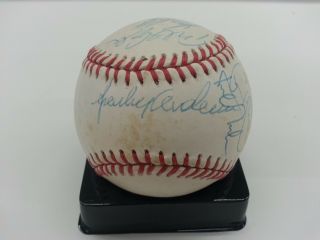 1993 Detroit Tigers Autograph Signed Oal Baseball 20 Signatures