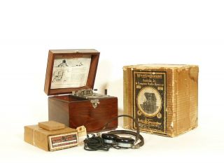 1921 Rca Westinghouse Aeriola Jr.  Crystal Radio W/brandes Headset