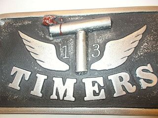 Car Club Plaque Timers TA eBay motors Lions Drag Strip 13 M Smoking Flying Wings 3