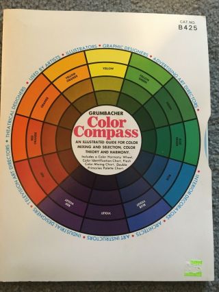Vintage Grumbacher Color Compass B425