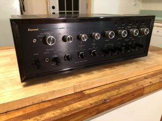 Sansui Au - 999 Amp Near With All Manuals And More From No Smoking House