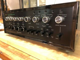 SANSUI AU - 999 AMP NEAR WITH ALL MANUALS AND MORE FROM NO SMOKING HOUSE 2