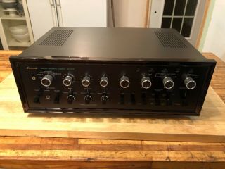 SANSUI AU - 999 AMP NEAR WITH ALL MANUALS AND MORE FROM NO SMOKING HOUSE 3