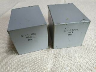 Western Electric 543a Line Output Transformer (pair)