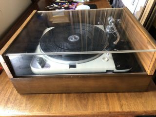 Thorens Td124 Turntable Sme 3009 Shure Extra Cartridges Cover & More.