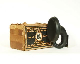 1921 Westinghouse Vocarola Type Lb Horn Radio Speaker Pre Rca