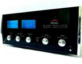 Mcintosh Mc 2105 Stereo Power Amplifier Autoformer 105 Wpc 4 8 16 Ohm