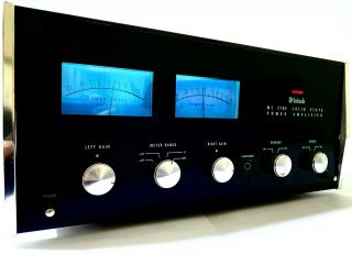 McIntosh MC 2105 Stereo Power Amplifier Autoformer 105 WPC 4 8 16 Ohm 3
