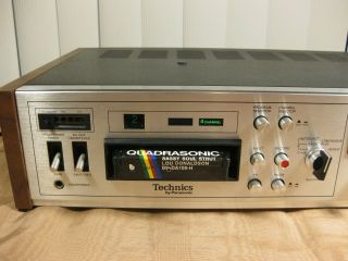 Technics RS - 858US 8 Track / 4 Channel Quadraphonic Player / Recorder 