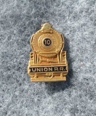 Union Railroad - United States Steel - 10 Year Employee Service Pin