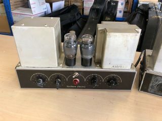 Pair Northern Western Electric R4A Mono Tube Theatre amplifiers Hifi 2