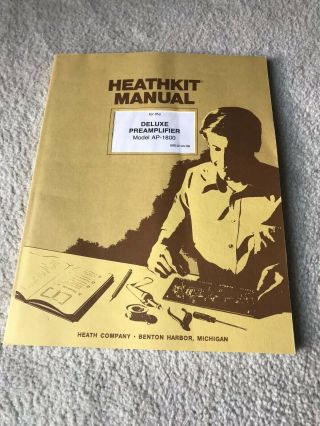 Heathkit AP - 1800 Deluxe Stereo Preamplifier Unassembled 3