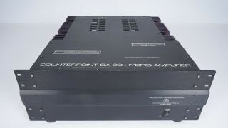 Counterpoint SA - 20 Dual Channel Tube Mosfet Power Amplifier - 420 Watts 3