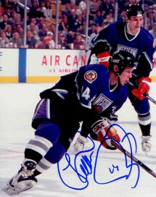 Theo Fleury Signed Calgary Flames All Star 8x10 Photo