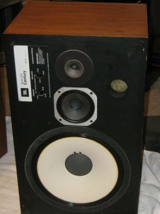 Jbl L100 Century Speakers/ Walnut/ Condition/ Early Model
