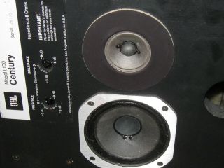 JBL L100 Century Speakers/ Walnut/ Condition/ Early Model 2