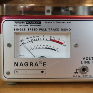 NAGRA E Reel to Reel Tape Recorder RED 3