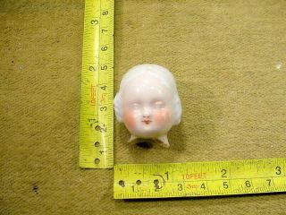 Vintage Excavated Faded Painted Doll Head Age 1860 Mixed Media Kister 14039