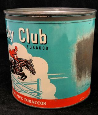 VINTAGE KENTUCKY CLUB WHITE BURLEY SMOKING TOBACCO TIN K15 2