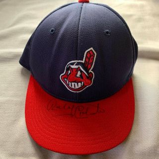 Rocky Colavito Autographs Cap Rare In Person Signed Cleveland Indians Real Hat