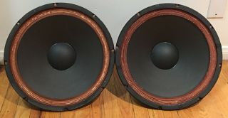 Jensen W15 - Lf High Fidelity Flexair Loudspeaker 15 " Speakers Pair 1