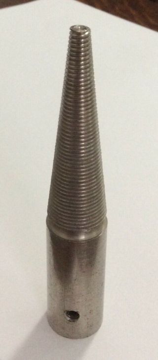 Vintage M.  J.  L.  Jewelers Tapered Spindle Adapter Polishing Wheel Right