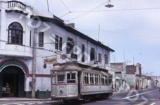 Trolley Slide Lima Peru Cnt 246 Scene;barranco;march 1963