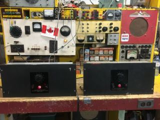 Pair Northern Western Electric R4134b Tube Theatre Amplifier