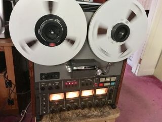 PLEASE READ TEAC A - 3440 4 Channel Stereo 10.  5 Inch REEL TO REEL TAPE RECORDER 2