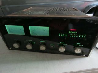 Vintage Mcintosh Mc 2105 Solid State Amplifier,  Nos Parts