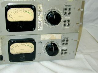 US Signal Corp Western Electric 6AG7 6X5 Tube Amplifier Preamps [Pair] 3