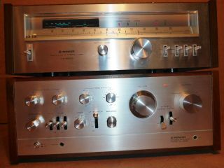 Pioneer SA - 9900 TX - 9800 Stereo Integrated Amplifier and Stereo Tuner set 2