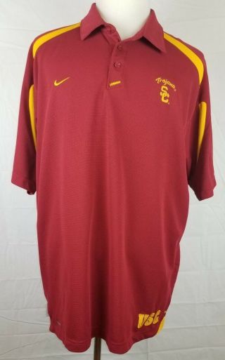 Nike Mens Xl Fit Dry University Of Southern California Trojans Football Shirt