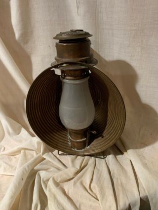No.  20 Searchlight Reflector Rr Railroad Lantern St.  Louis Tallin Brass