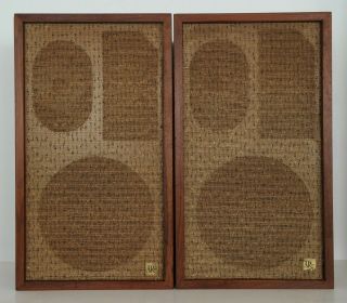 Vintage Acoustic Research Ar - 2a Speakers : (serial Number : D26380/26409)