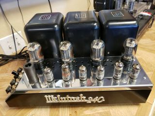 Mcintosh Mc240 Vacuum Tube Amplifier Perfect 1 Owner