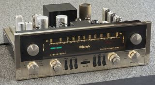 Mcintosh Mx - 110 Tube Fm Stereo Tuner/preamp W/ Three Telefunken 12ax7