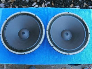 Gorgeous Pair Altec Lansing 416 - 8a 15 " Woofers Vott Speakers Same Date Code
